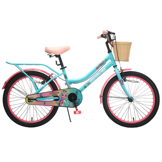 BICICLETA MONSTER HIGH 20 CELESTE