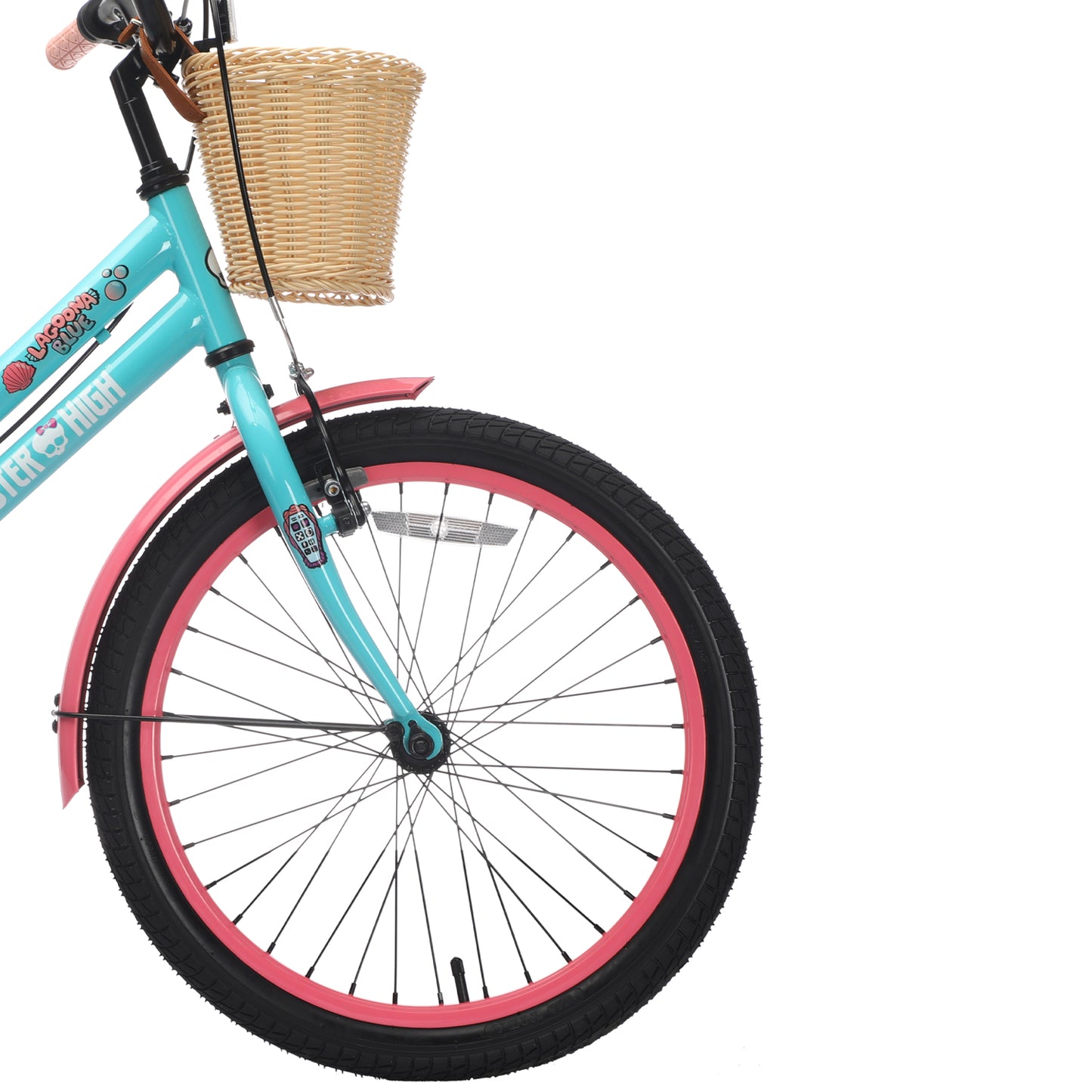 BICICLETA MONSTER HIGH 20 CELESTE