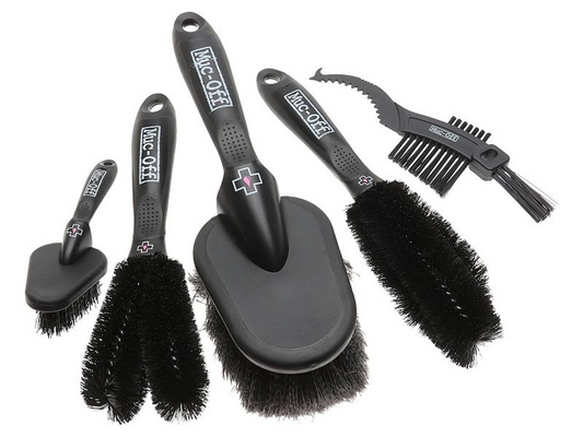 Set de 5 cepillos premium de limpieza Muc-Off