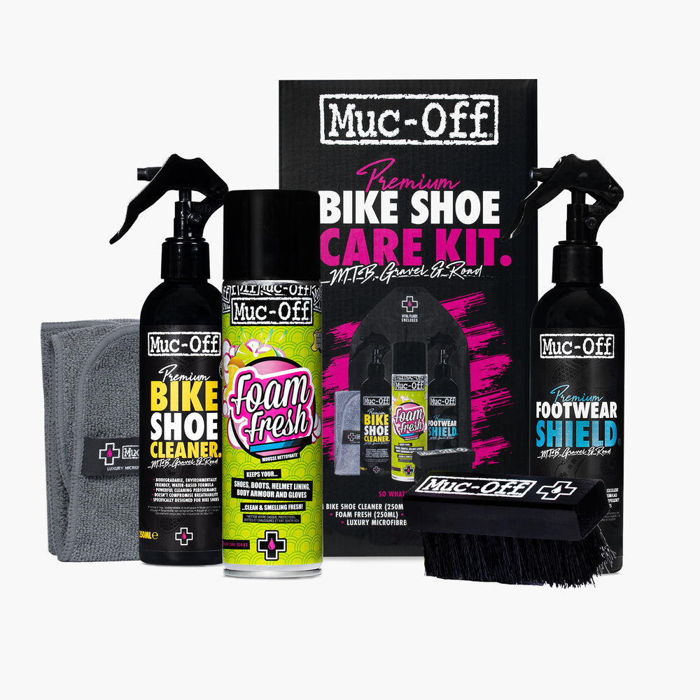 KIT PREMIUM CUIDADO DE CALZADO MUC-OFF