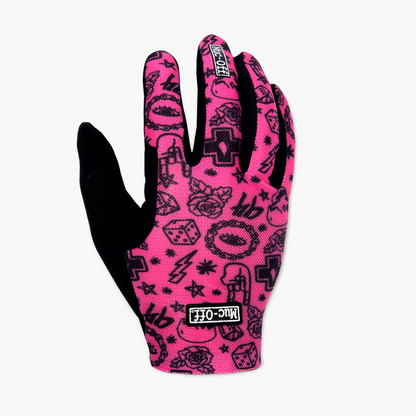 GUANTES LIGEROS RIDE GLOVES MUC-OFF  - PINK